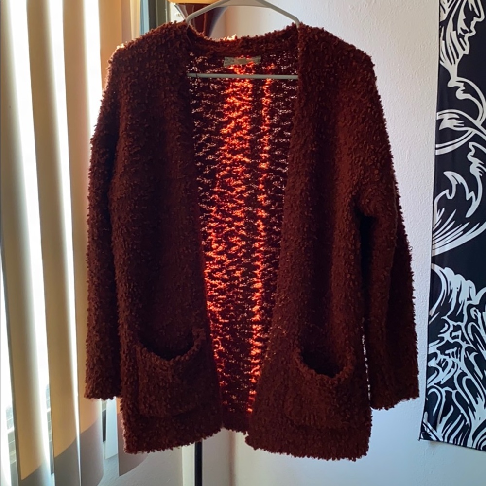 Fuzzy Cardigan